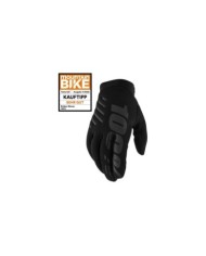 100percent 100% Brisker Gloves Black noir