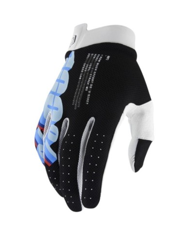 100percent 100% ITRACK Guanti - System Black nero