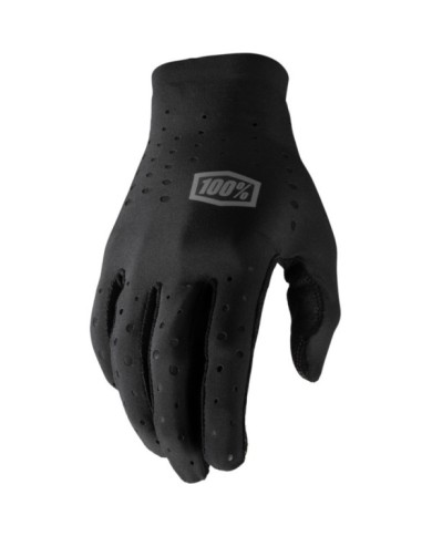 100percent 100% Guanti Sling Donna neri