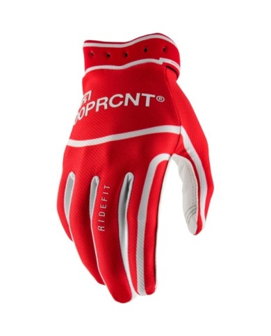 100percent 100% RIDEFIT Gloves red