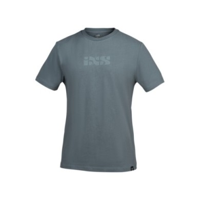 iXS Brand 1.1 tee bleu gris