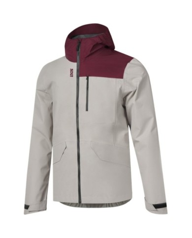 giacca laminata iXS AW 1.0 grigio chateaux