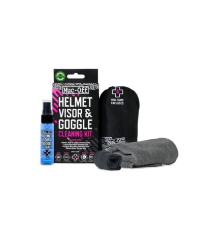 Muc-Off Muc-Off Kit per la pulizia di visiere, lenti e maschere V2 32 ml