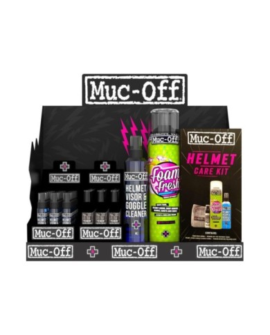Muc-Off Slatt Wall Display - Cura del casco