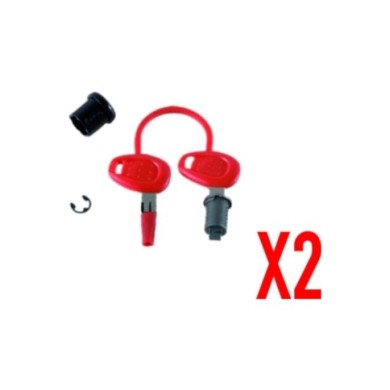 GIVI 2 jeux de cadenas identiques