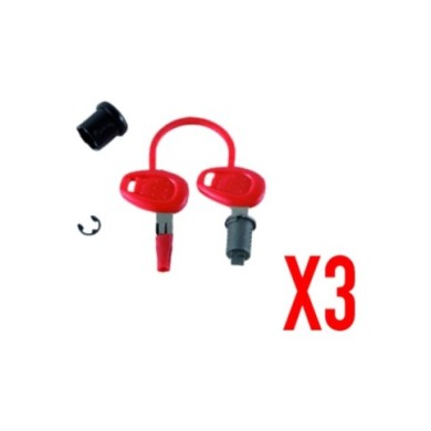 GIVI Set- jeu de cadenas 3-pièces