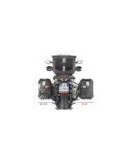 GIVI Support de valise latérale en tube d'acier spécifique PL CAM