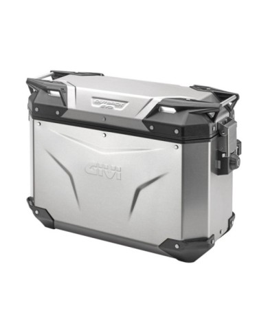 GIVI Trekker Outback EVO 37 argento diritto
