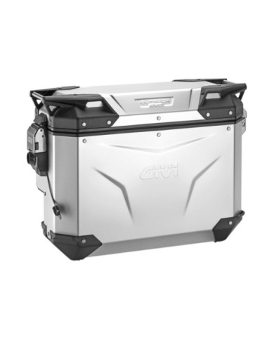 GIVI Trekker Outback EVO 33l Destra Anodizzato Alluminio.
