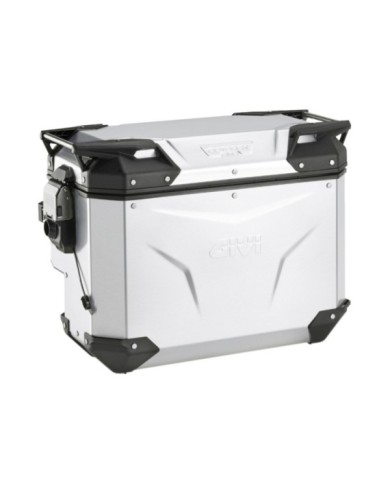 GIVI Trekker Outback EVO 40l Destra Anodizzato Alluminio.