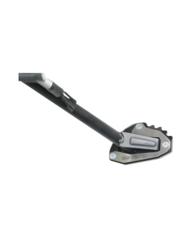 SW-MOTECH Piastra per cavalletto laterale nero-argento.