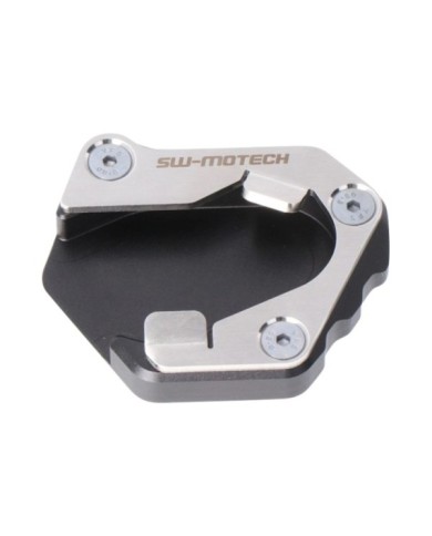 SW-MOTECH Pied de la béquille latérale noir-argent