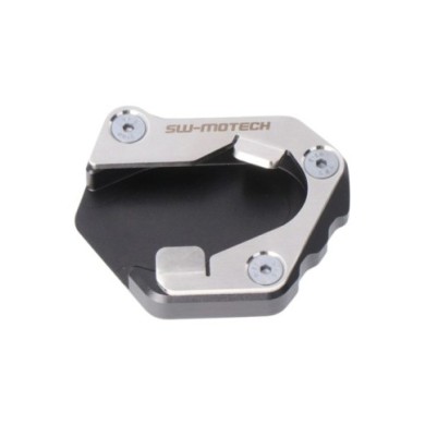 SW-MOTECH Piede del cavalletto laterale nero-argento