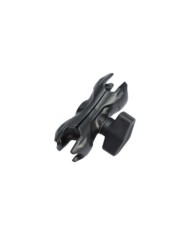 SW-MOTECH Braccio di serraggio girevole nero da 2,2 pollici