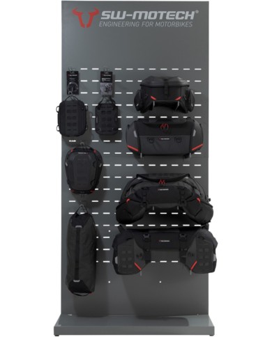 SW-MOTECH Verkaufsdisplay Wand PRO Hecktaschen und Zubehör