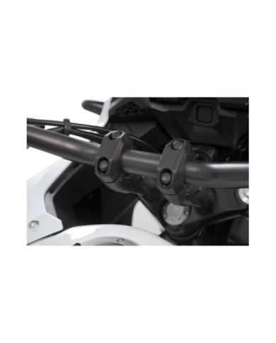SW-MOTECH Prises de guidon 20mm guidon 28.6 noir