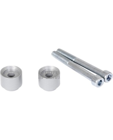 SW-MOTECH Prises de guidon 20mm argent