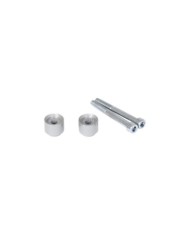 SW-MOTECH Manopole manubrio 20 mm argento