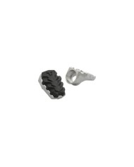 SW-MOTECH Kit poggiapiedi EVO argento