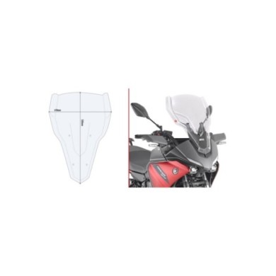 GIVI Pare-brise transparent