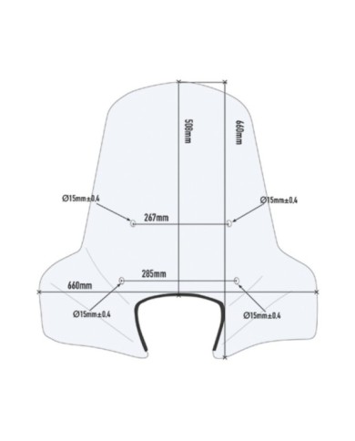 GIVI Parabrezza 107A