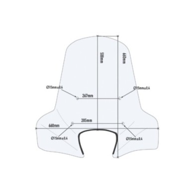 GIVI Pare-brise 107A