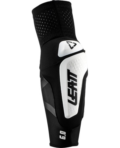 Leatt Protège coude 3DF 6.0 blanc noir XXL