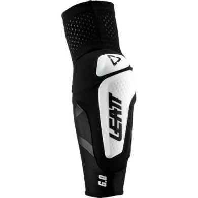 Leatt Protège coude 3DF 6.0 blanc noir XXL