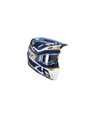 Leatt Helmet Kit Moto 8.5 V24 Ink blue-white-orange