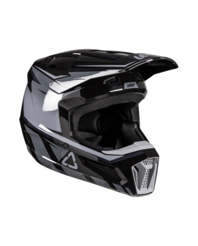 Leatt Helmet Moto 2.5 V26 grau-schwarz
