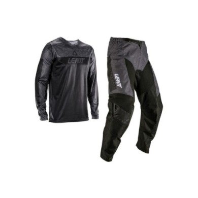 Leatt Ride Kit 3.5 JR V26 grau-schwarz