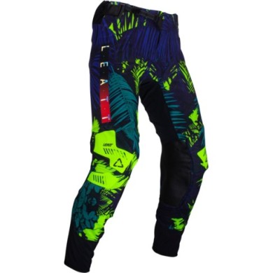 Leatt Pant Moto 5.5 I.K.S Jungle black-lime-blue