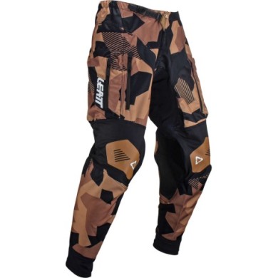 Leatt Pantaloni da moto 4.5 Enduro Stone marrone-nero-bianco