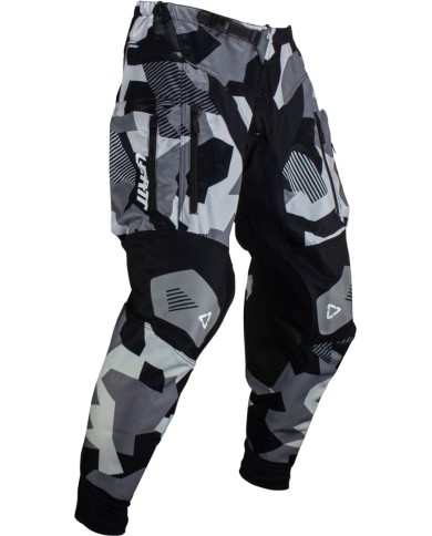 Leatt Pant Moto 4.5 Enduro Forge grau-schwarz-weiss