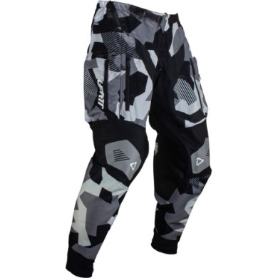 Leatt Pant Moto 4.5 Enduro Forge grau-schwarz-weiss