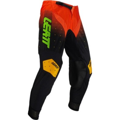 Leatt Pant Moto 4.5 Citrus schwarz-lime-rot