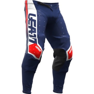 Leatt Pantaloni da moto 4.5 Blu reale-bianco-rosso