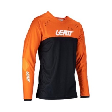 Leatt Jersey Moto 4.5 Enduro Orange schwarz-orange