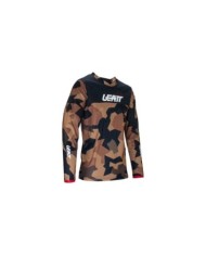 Leatt Maglia Moto 4.5 Enduro Stone marrone-nero-bianco