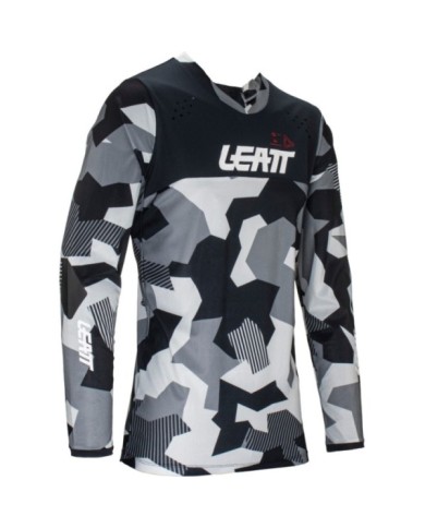 Leatt Maglia Moto 4.5 Enduro Forge grigio-nero-bianco
