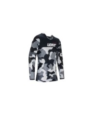 Leatt Jersey Moto 4.5 Enduro Forge grau-schwarz-weiss