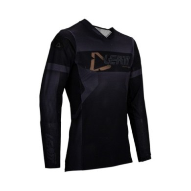 Leatt Maglia Moto 5.5 UltraWeld V25 nero-grigio-oro