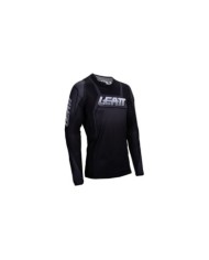 Leatt Maglia Moto 4.5 Lite V25 nero-grigio-bianco