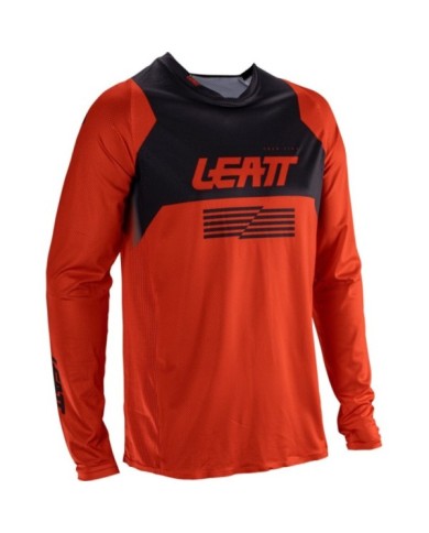 Leatt Maglia Moto 4.5 Lite V26 rosso-nero