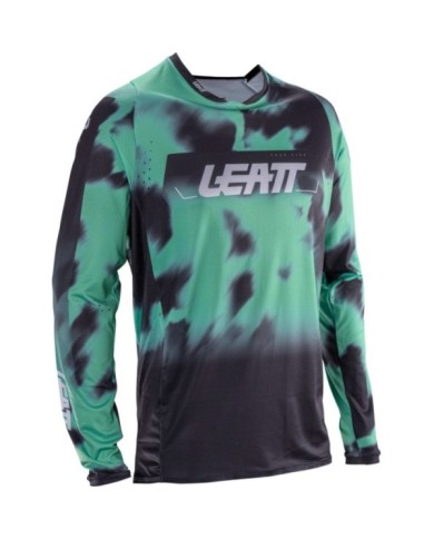 Leatt Maglia Moto 4.5 Lite V26 turchese-nero-bianco