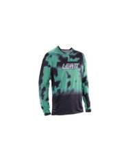 Leatt Maglia Moto 4.5 Lite V26 turchese-nero-bianco