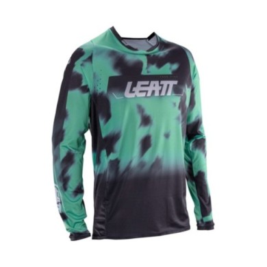 Leatt Jersey Moto 4.5 Lite V26 turquoise-noir-blanc