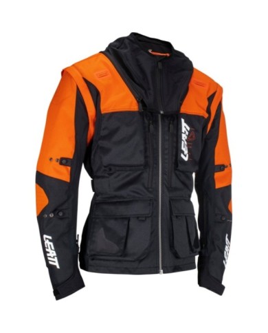 Leatt Jacket Moto 5.5 Enduro Orange schwarz-orange