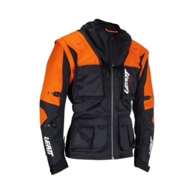 Leatt Jacket Moto 5.5 Enduro Orange schwarz-orange