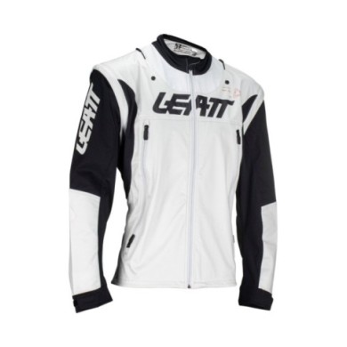 Leatt Jacket Moto 4.5 Lite Forge Forge schwarz-grau-rot